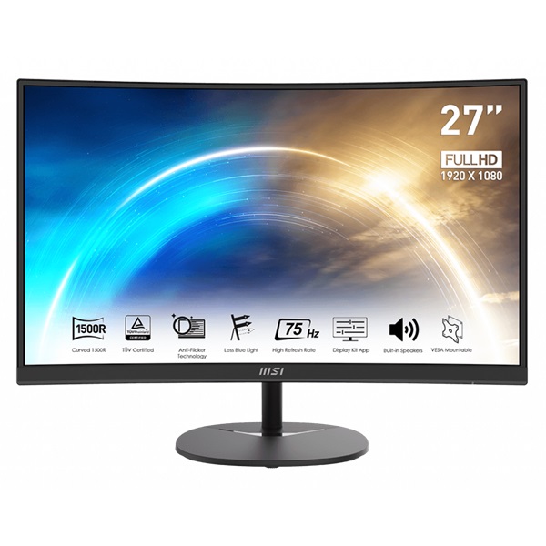 MSI 27" PRO MP271C FHD VA HDMI/VGA monitor