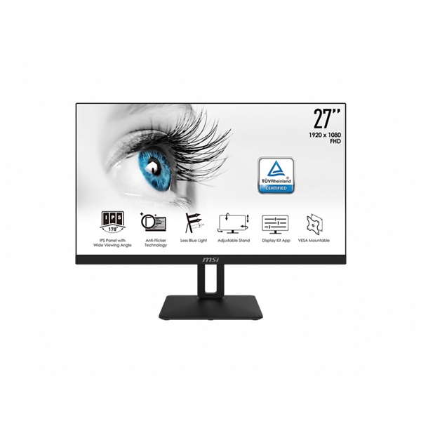 MSI 27" PRO MP271P Full HD IPS 75Hz monitor