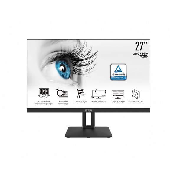 MSI 27" PRO MP271QP WQHD IPS 60Hz monitor