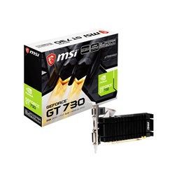 MSI N730K-2GD3H/LPV1 nVidia 2GB DDR3 64bit PCIe videókártya