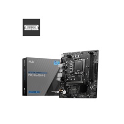 MSI PRO H610M-E Intel H610 LGA1700 mATX alaplap