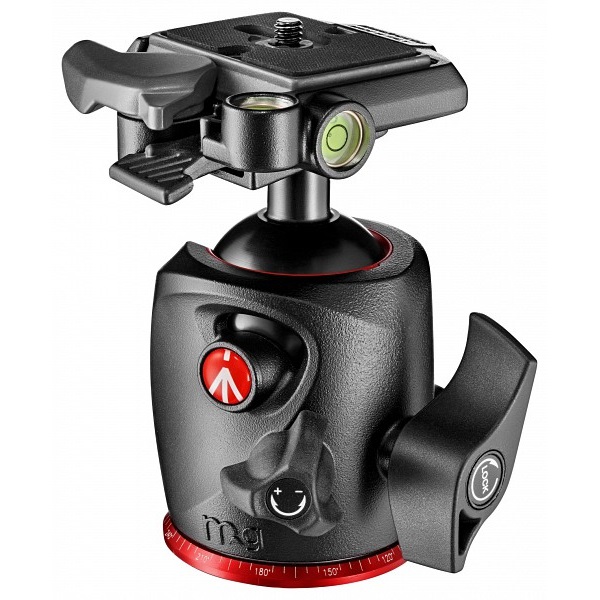 Manfrotto 055 kit XPRO gömbfejjel 3 szekciós alumínium állvány