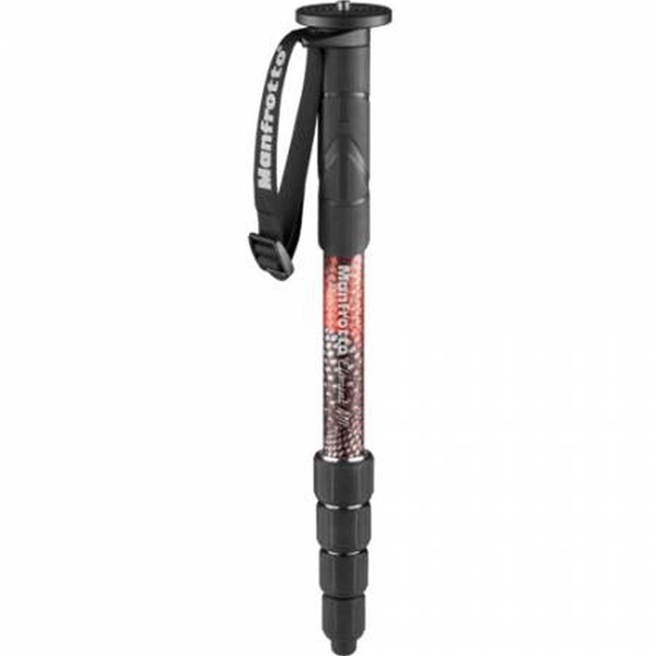 Manfrotto Element MII 5 szekciós piros alumínium monopod