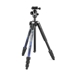 Manfrotto Element MII gömbfejjel 4 szekciós kék alumínium mini állvány