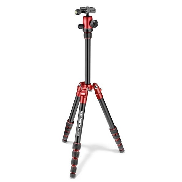 Manfrotto Element traveller kit gömbfejjel piros mini állvány