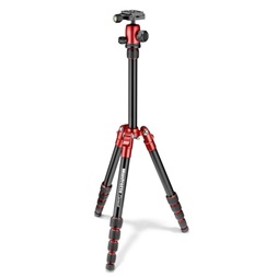 Manfrotto Element traveller kit gömbfejjel piros mini állvány