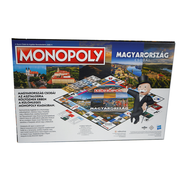 Monopoly - Magyarország csodái társasjáték