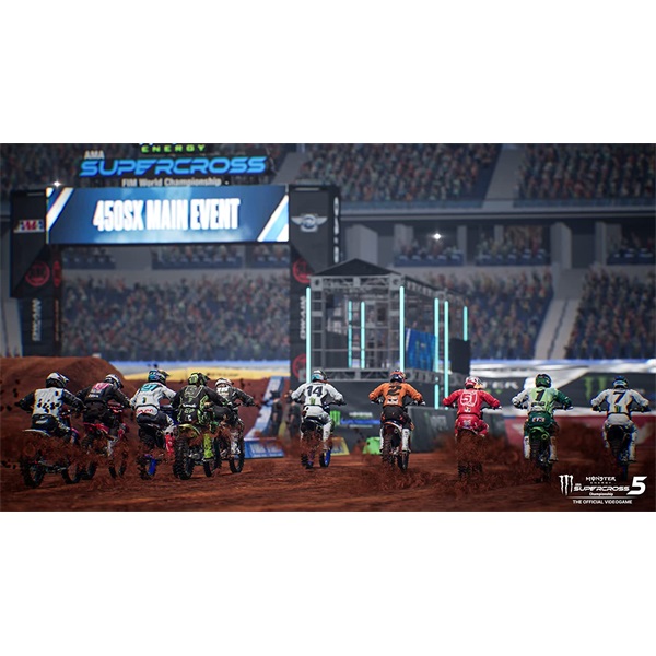 Monster Energy Supercross 5 PS5 játékszoftver