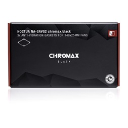 NOCTUA NA-SAVG2 chromax.black 14cm ventilátor vibráció csökkentő