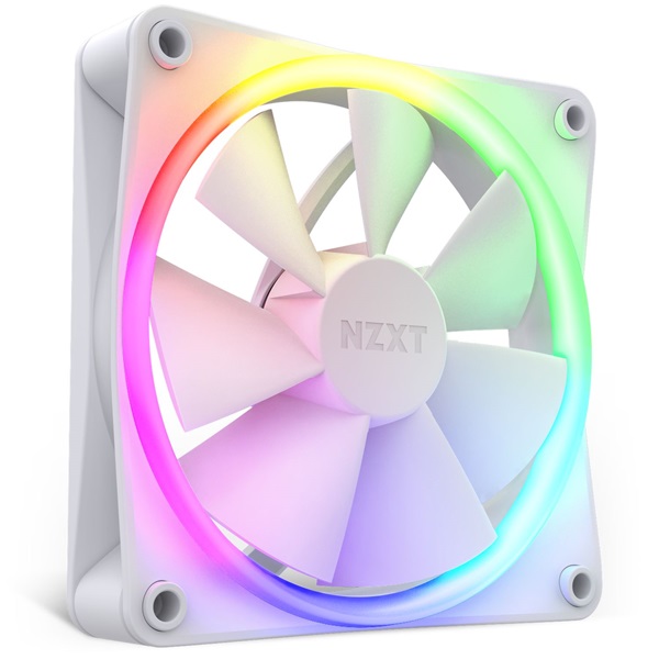 NZXT 120 mm Aer RGB 3 Single fehér hűtőventilátor