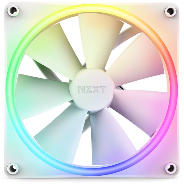 NZXT 140 mm Aer RGB 3 Double fehér hűtőventilátor