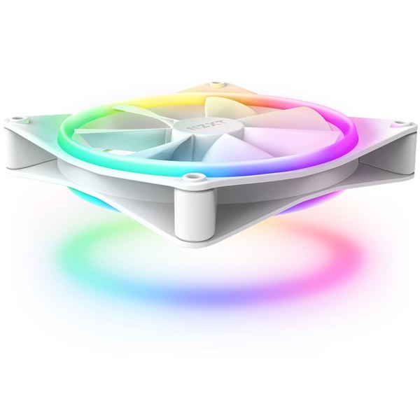 NZXT 140 mm Aer RGB 3 Double fehér hűtőventilátor