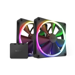 NZXT 140 mm Aer RGB 3 Double fekete hűtőventilátor