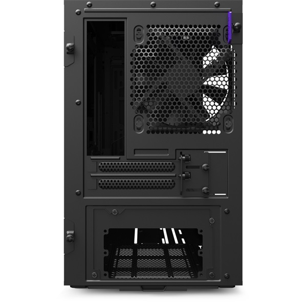 NZXT H210 Fekete (Táp nélküli) ablakos mini-ITX ház