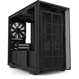 NZXT H210 Fekete (Táp nélküli) ablakos mini-ITX ház