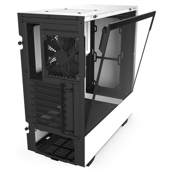 NZXT H510 Fehér (Táp nélküli) ablakos ATX ház