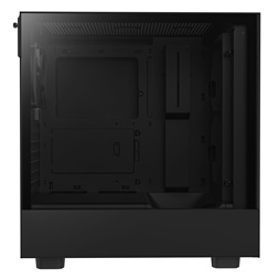 NZXT H5 Flow Fekete (Táp nélküli) ablakos ATX ház