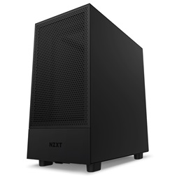 NZXT H5 Flow Fekete (Táp nélküli) ablakos ATX ház