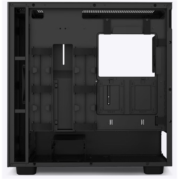 NZXT H7 Fekete (Táp nélküli) ablakos ATX ház