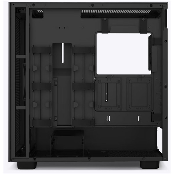 NZXT H7 Flow Fekete (Táp nélküli) ablakos ATX ház