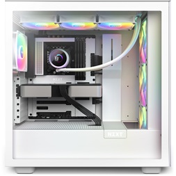 NZXT Kraken 360mm  AIO RGB LCD Liquid Cooler fehér hűtő