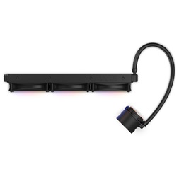 NZXT Kraken 360mm  AIO RGB LCD Liquid Cooler fekete hűtő