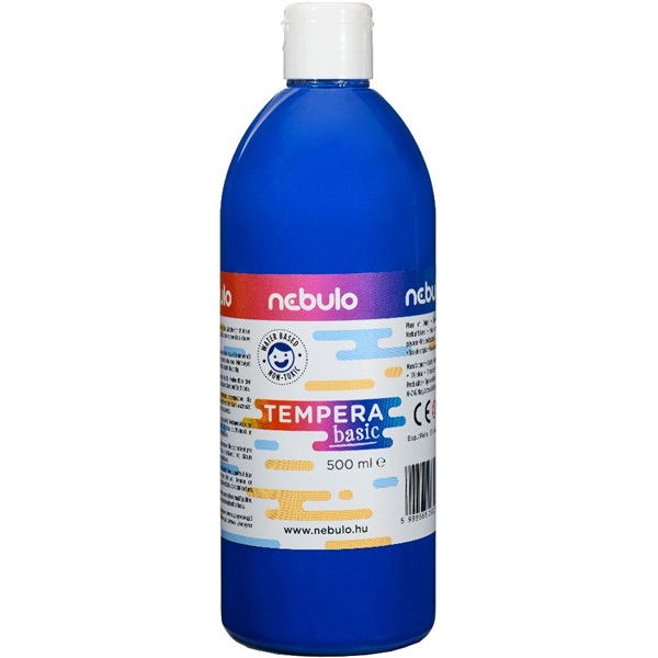 Nebulo 500ml-es kék tempera festék