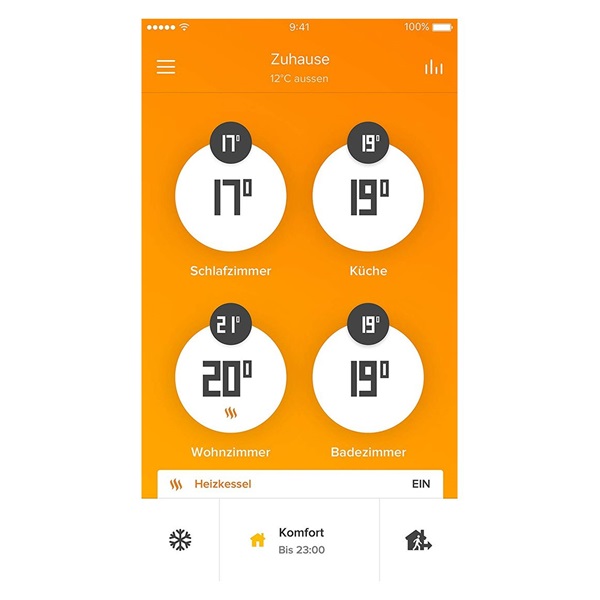 Netatmo Thermostatic Valves Set intelligens radiátor szelep szett