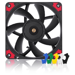 Noctua NF-A12x15 PWM chromax.black.swap 15mm 12cm ventilátor