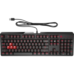 OMEN by HP Encoder Cherry MX Red fekete gamer billentyűzet