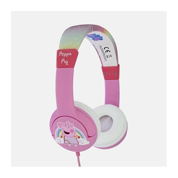 OTL PP0776 Peppa Glitter Rainbow Junior fejhallgató