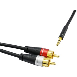 Oehlbach OB 33191 2m 3,5mm Jack-RCA kábel