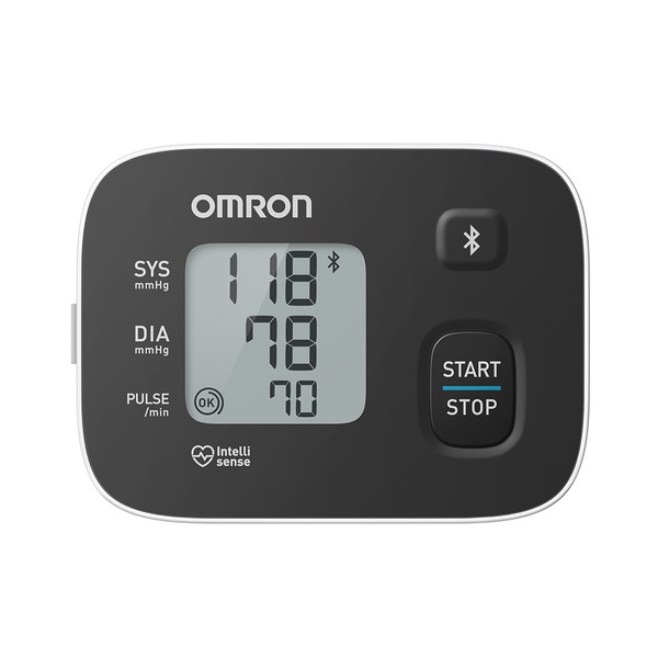 Omron RS3 Intelli IT Intellisense Bluetooth adatátvitellel csuklós okos vérnyomásmérő