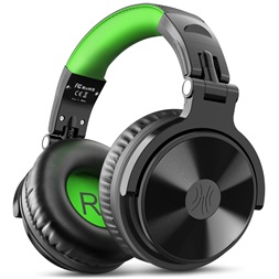 OneOdio Pro-G fekete-zöld gamer headset