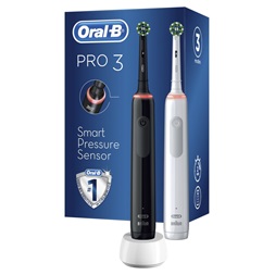 Oral-B Pro 3 3900 Duo 2 db-os elektromos fogkefe szett