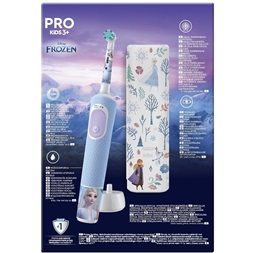 Oral-B D103 Vitality PRO jégvarázs gyerek elektromos fogkefe tokkal