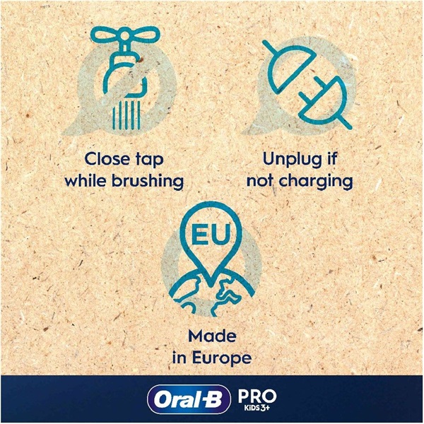 Oral-B PRO1 Caribeean Blue X-Clean elektromos fogkefe tokkal