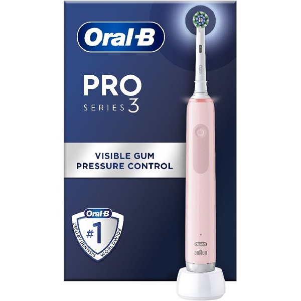 Oral-B PRO3 Pink X-Clean elektromos fogkefe