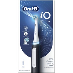 Oral-B iO series 3 Matt Black elektromos fogkefe