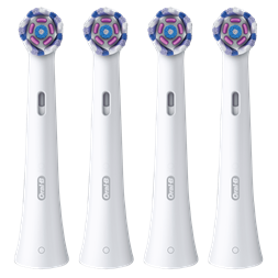 Oral-B iO Radiant White Rainbow fehér 4 db-os fogkefefej szett