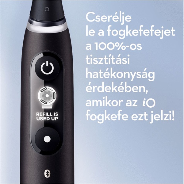 Oral-B iO Series 6 fekete elektromos fogkefe