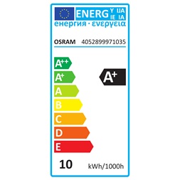 Osram Value opál búra/10W/1055lm/6500K/E27 LED körte izzó