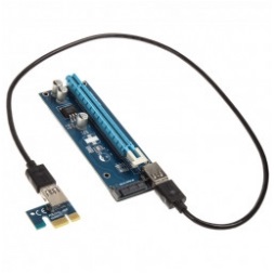 PCI-e x1 - x16 60cm Riser Kit