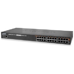 PLANET POE-1200G 12port GbE LAN 200W PoE injektor hub