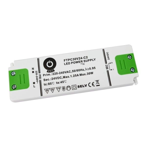 POS POWER FTPC30V24-C2 24V/1.25A 30W IP20 LED tápegység