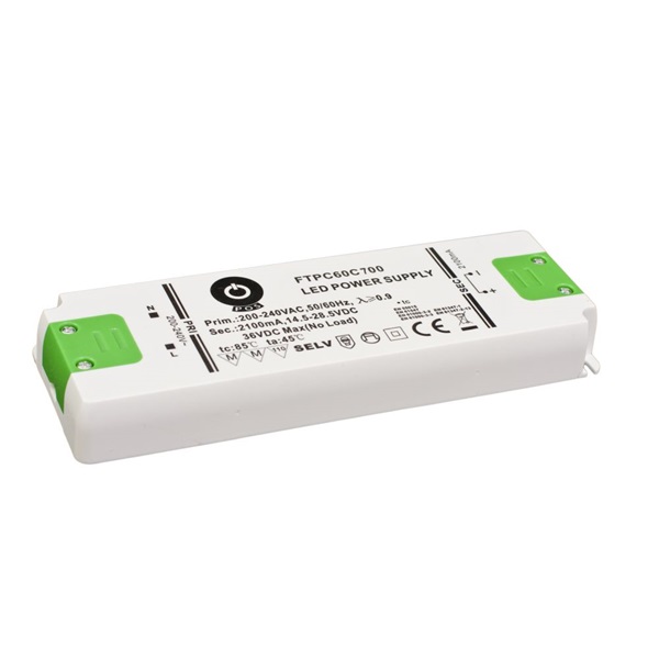 POS POWER FTPC60C700 700mA/43~86VDC 60,2W IP20 LED tápegység