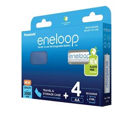 Panasonic Eneloop BK-3MCDEC4BE AA 2000mAh ceruza akku 4db/csomag