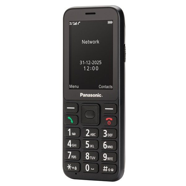 Panasonic KX-TU250EXB 2,4" 4G fekete mobiltelefon