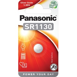 Panasonic SR-1130 1,55V ezüst-oxid óraelem 1db/csomag