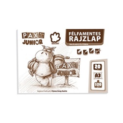 Pax A3 120g félfamentes rajzlap